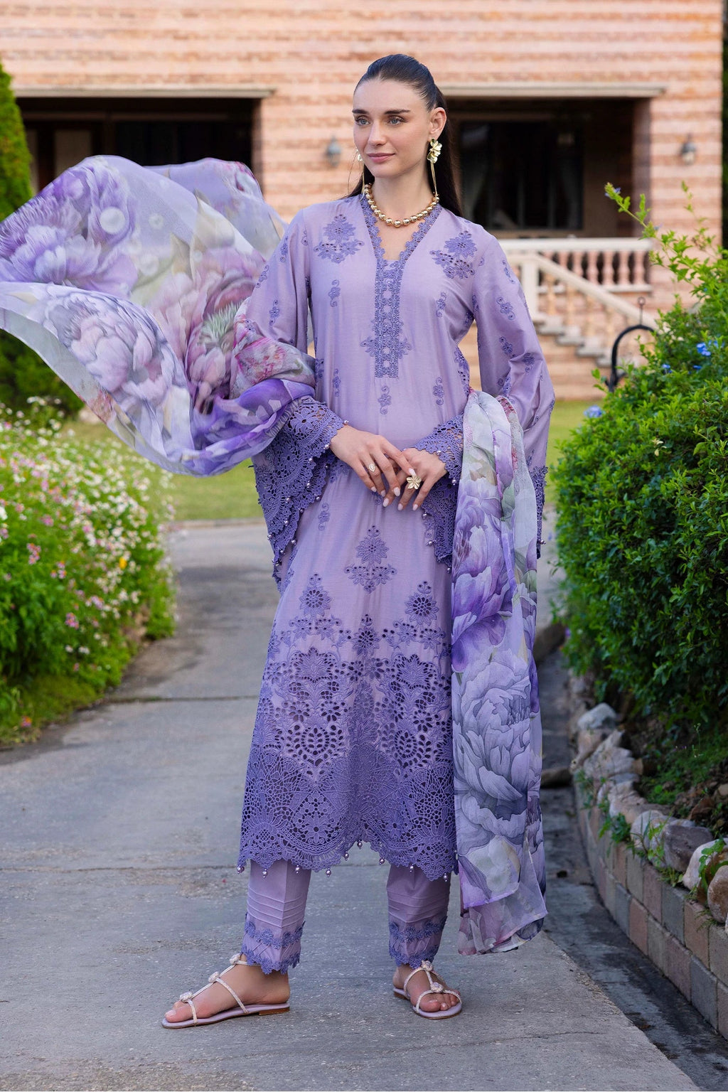 Adans Libas | LASSERKARI-EID PETALS | EID PETAL 1718