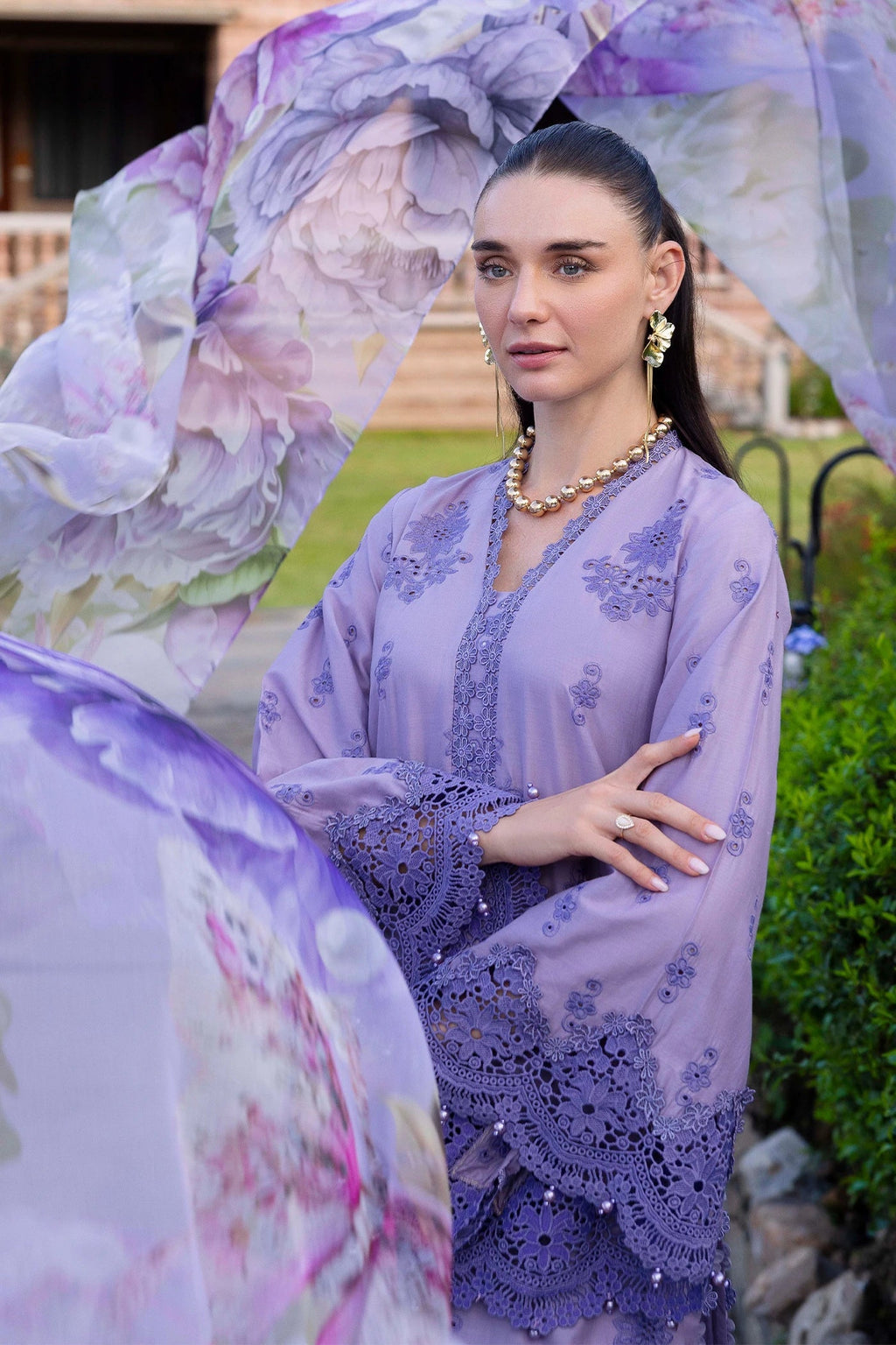 Adans Libas | LASSERKARI-EID PETALS | EID PETAL 1718