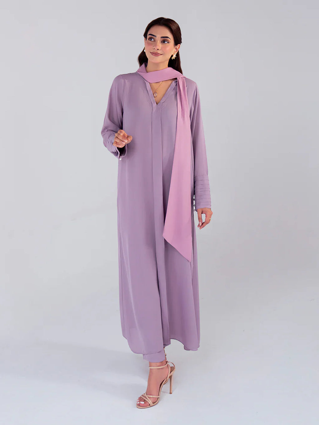 Hemstitch | Georgette Affair | Lilac