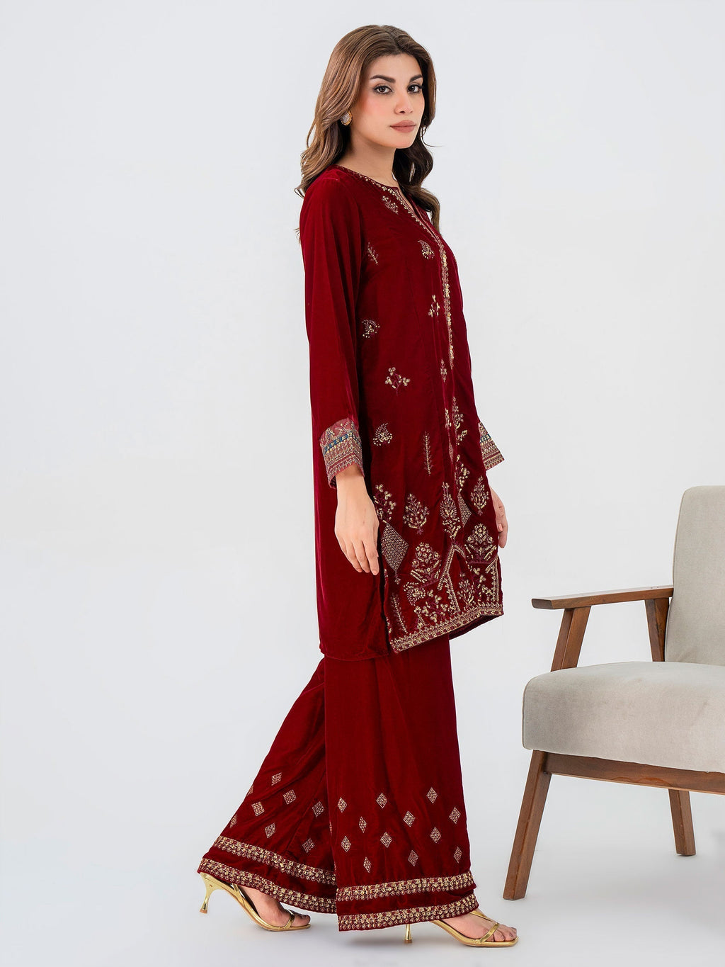 Lime Light | Velvet Pret | V-19 - Riwayat-e-Khas