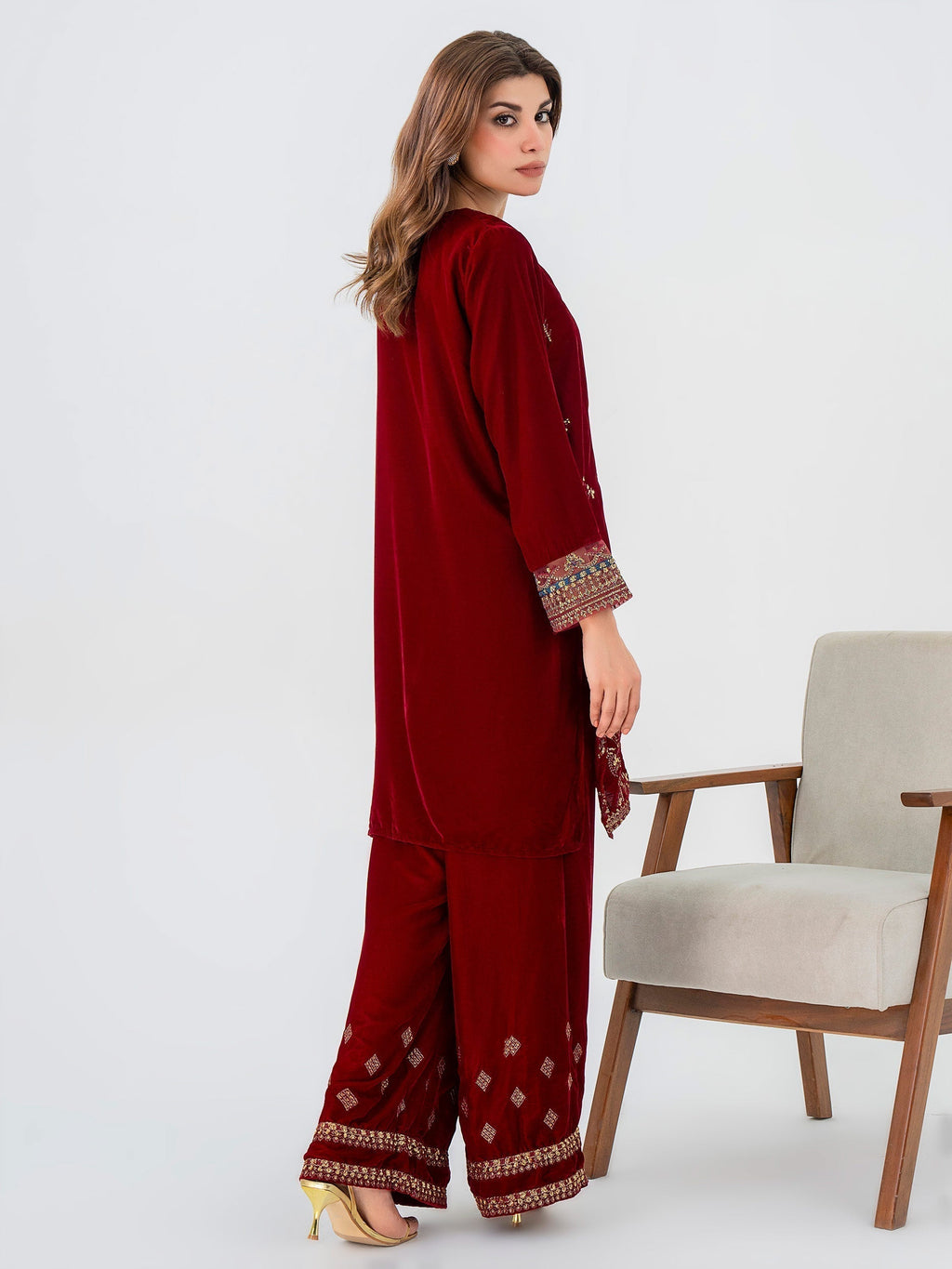 Lime Light | Velvet Pret | V-19 - Riwayat-e-Khas