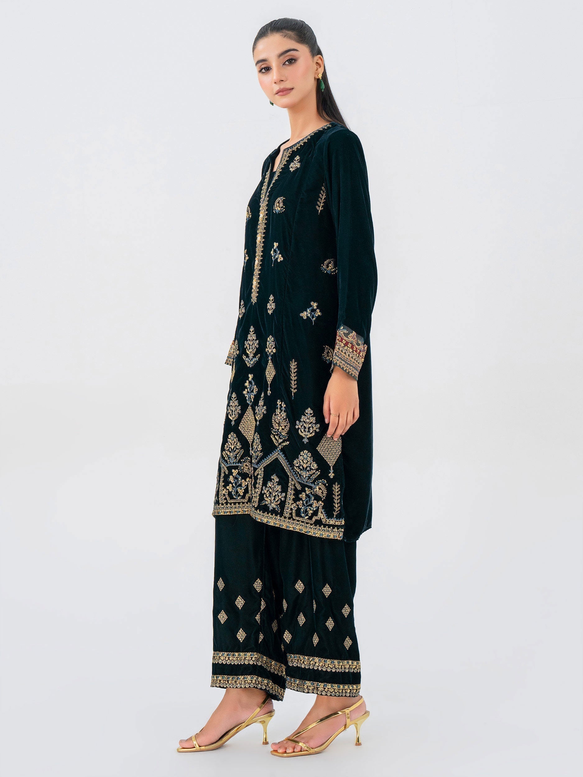 Lime Light | Velvet Pret | V-14 - Riwayat-e-Khas