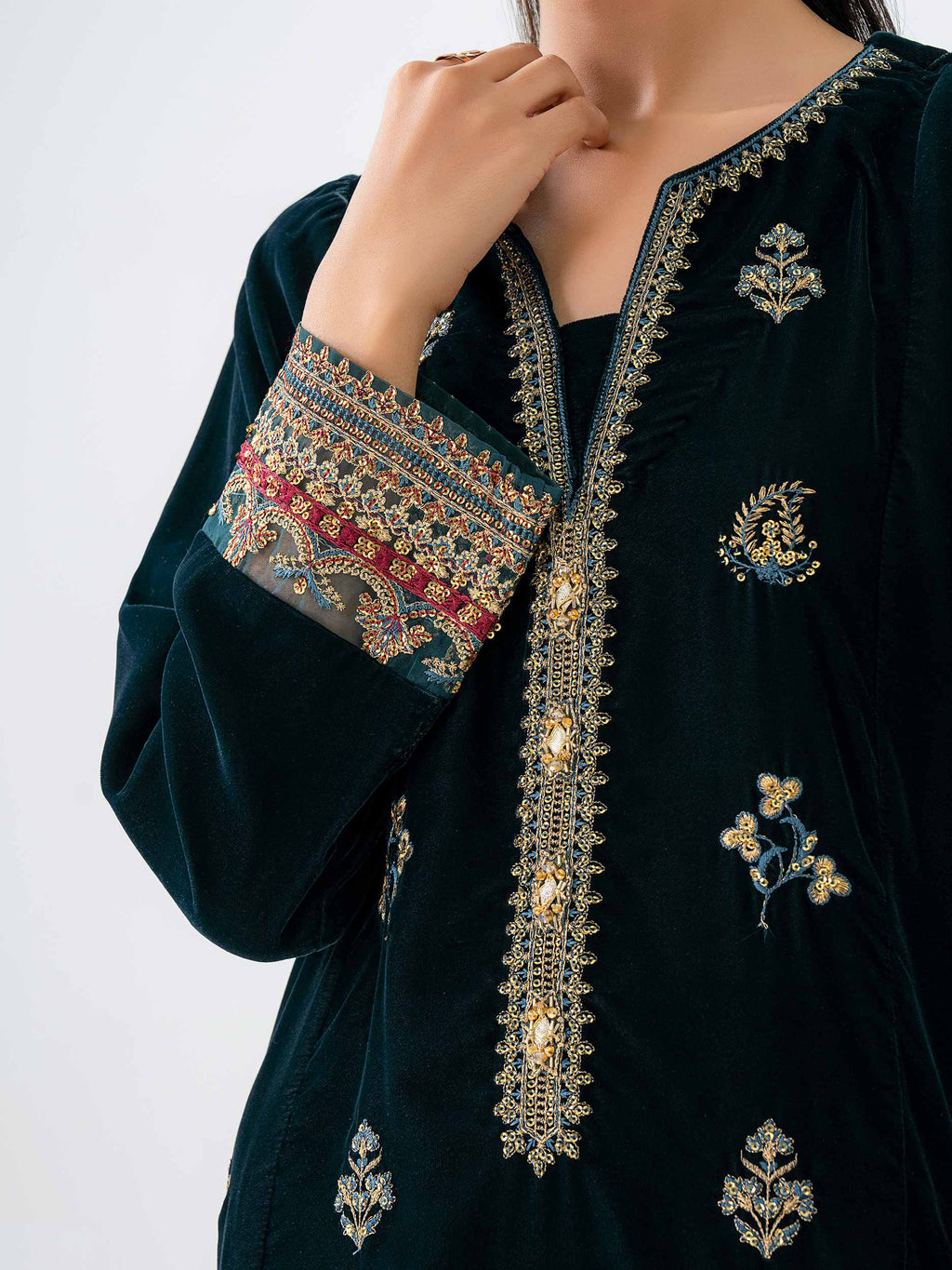 Lime Light | Velvet Pret | V-14 - Riwayat-e-Khas