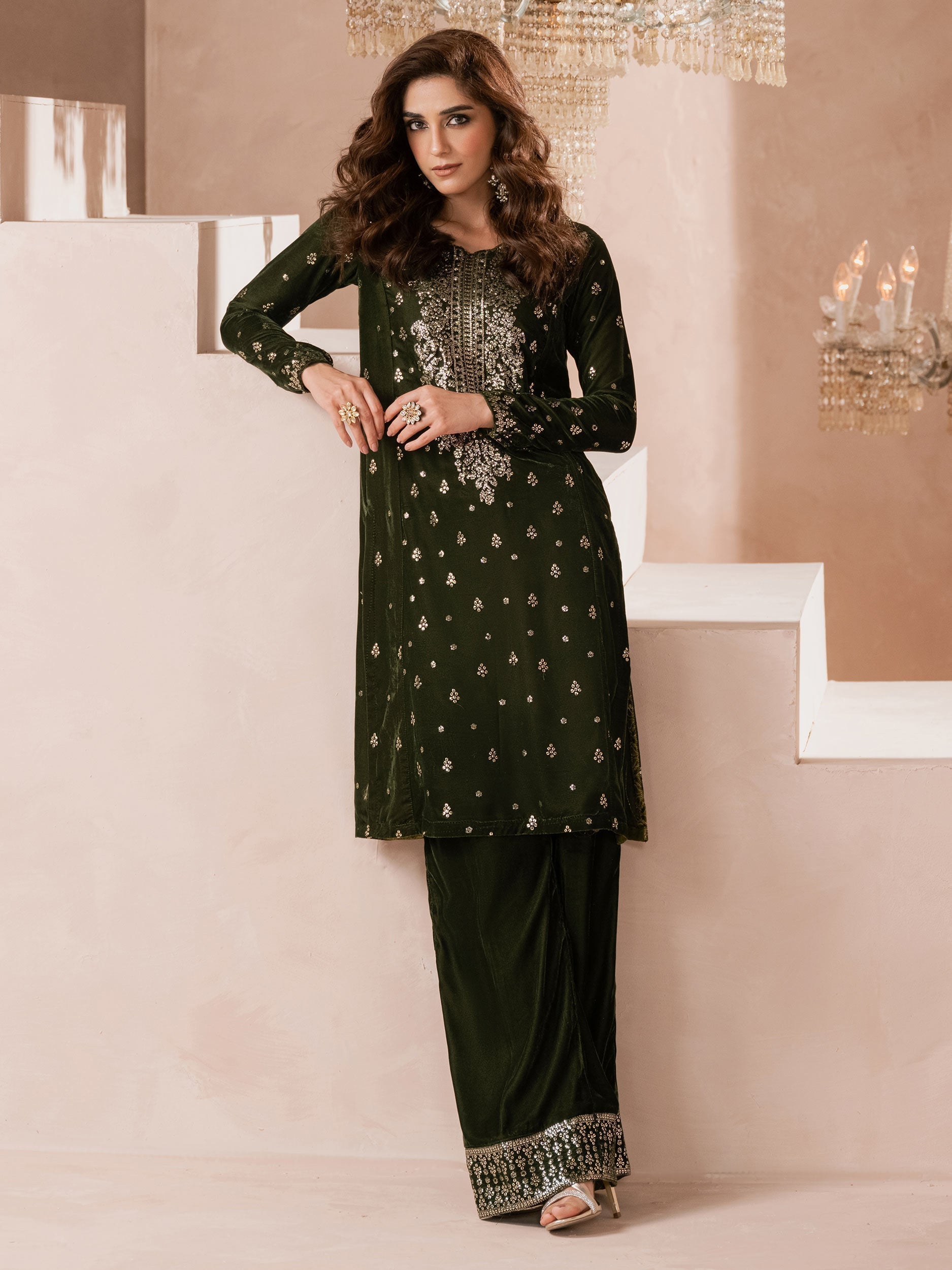 Lime Light | Velvet Pret | V-07 - Riwayat-e-Khas
