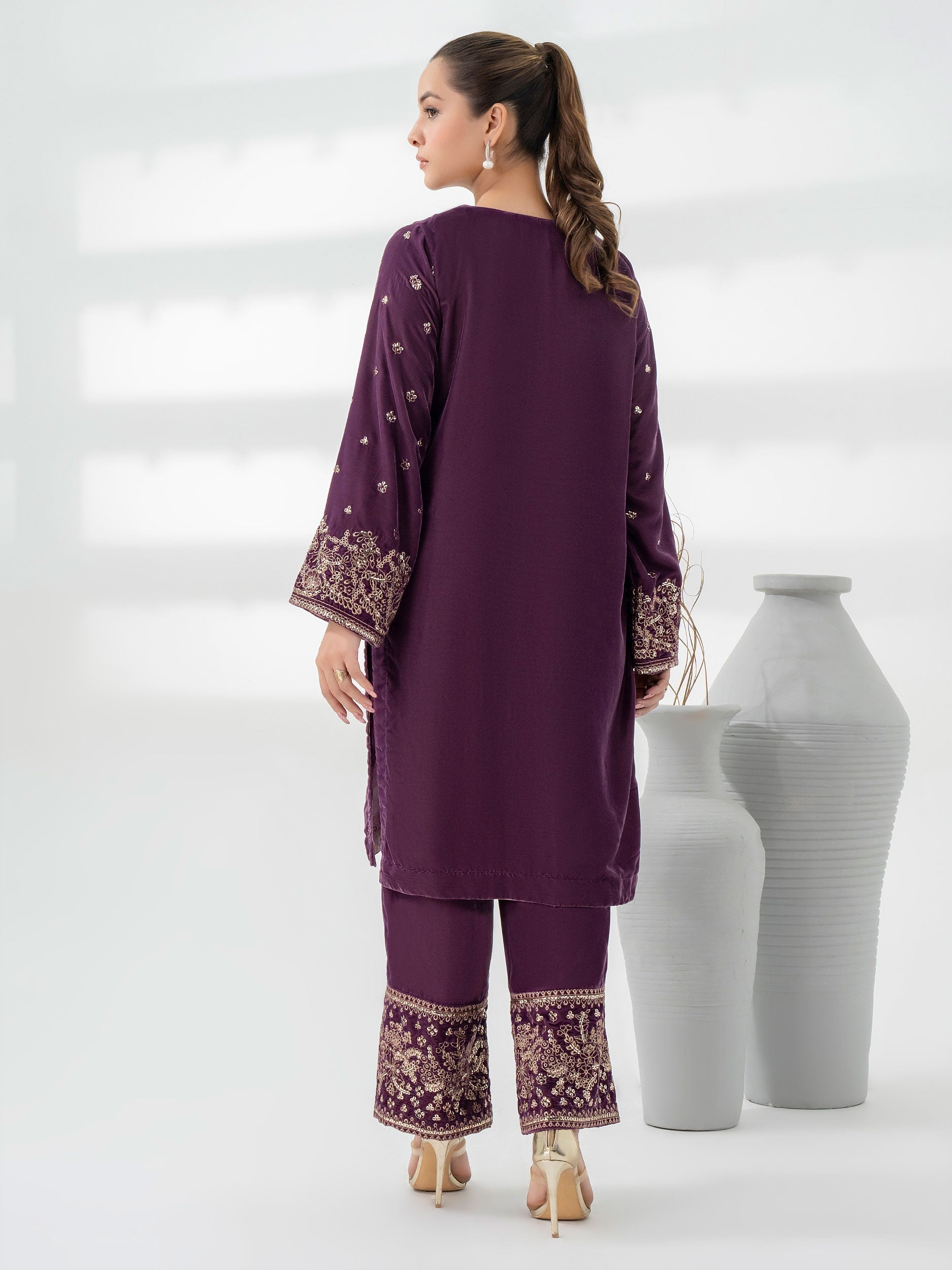 Lime Light | Velvet Pret | V-03 - Riwayat-e-Khas