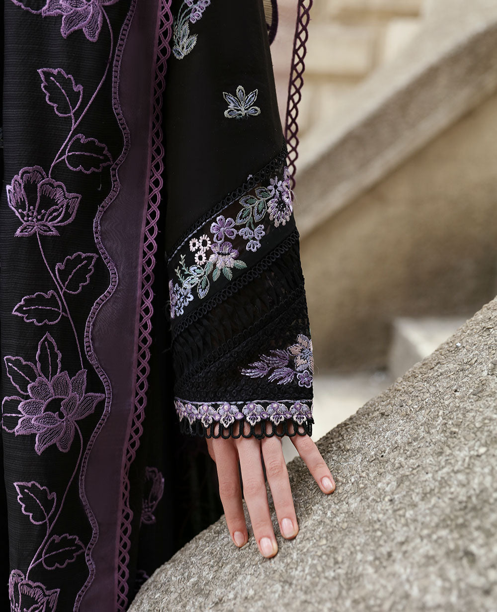 Republic Womenswear | Embroidered Pret 24 | Zade (M-129)