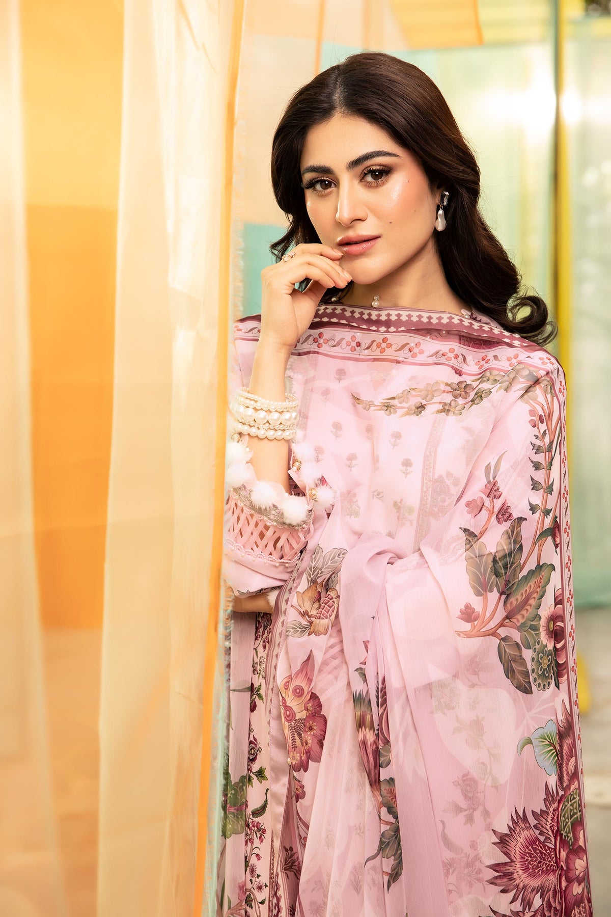 Maria B | M Basic Summer Lawn 25 | MB-CUS25-705B