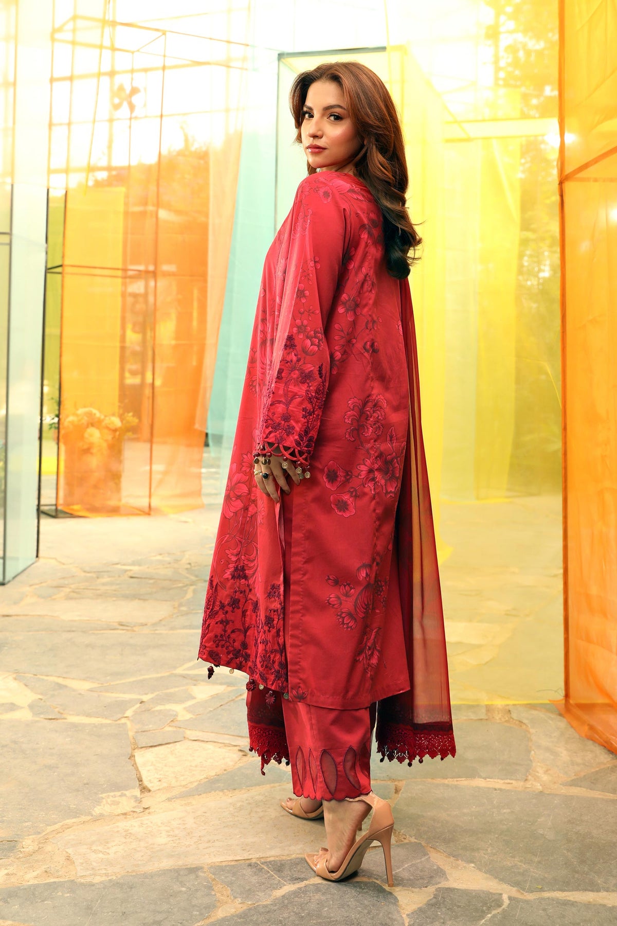 Maria B | M Basic Summer Lawn 25 | MB-CUS25-706A