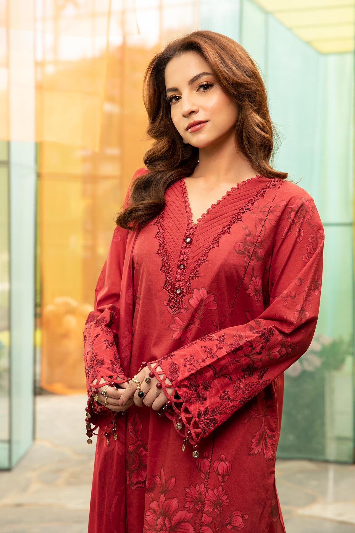 Maria B | M Basic Summer Lawn 25 | MB-CUS25-706A