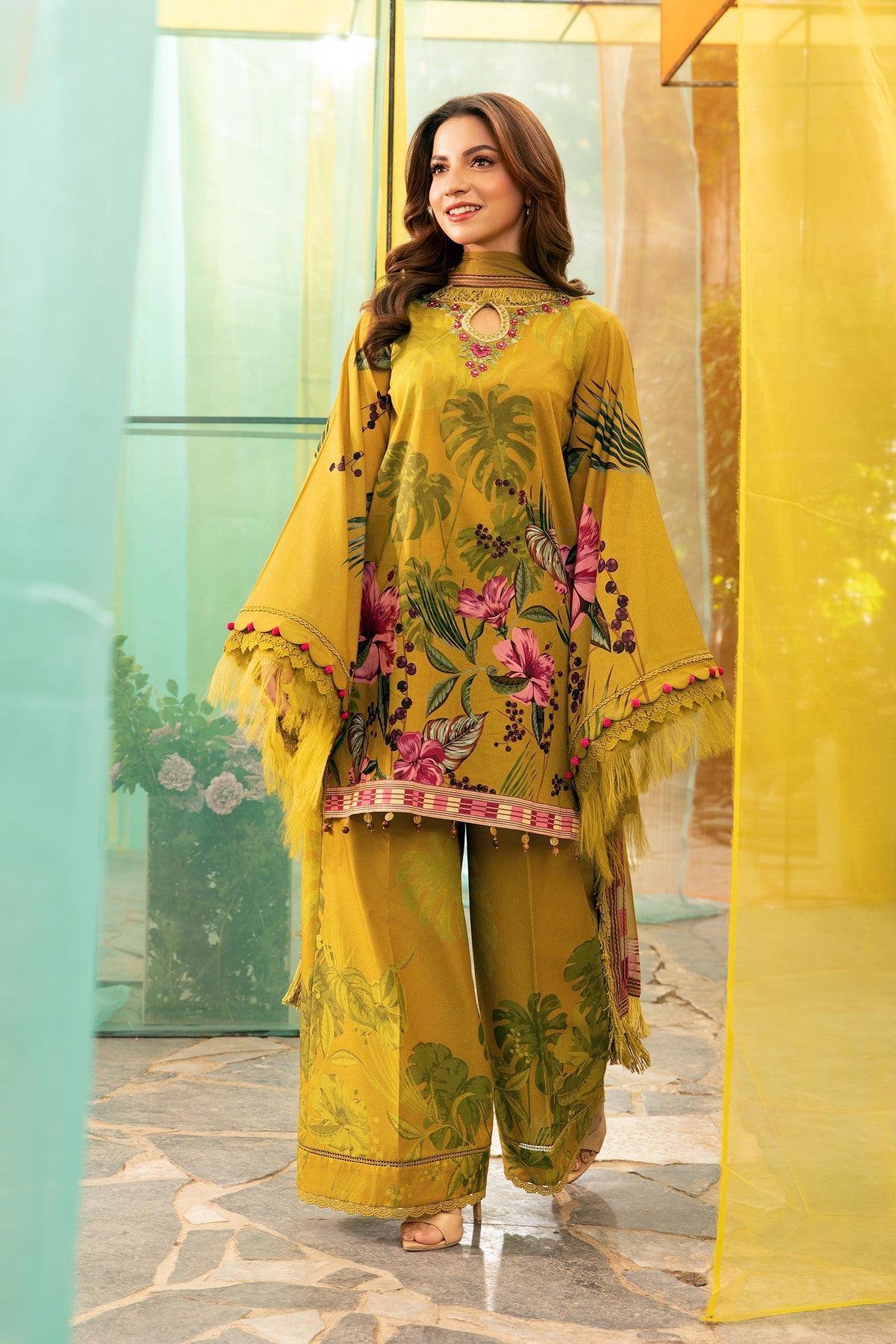 Maria B | M Basic Summer Lawn 25 | MB-CUS25-710A