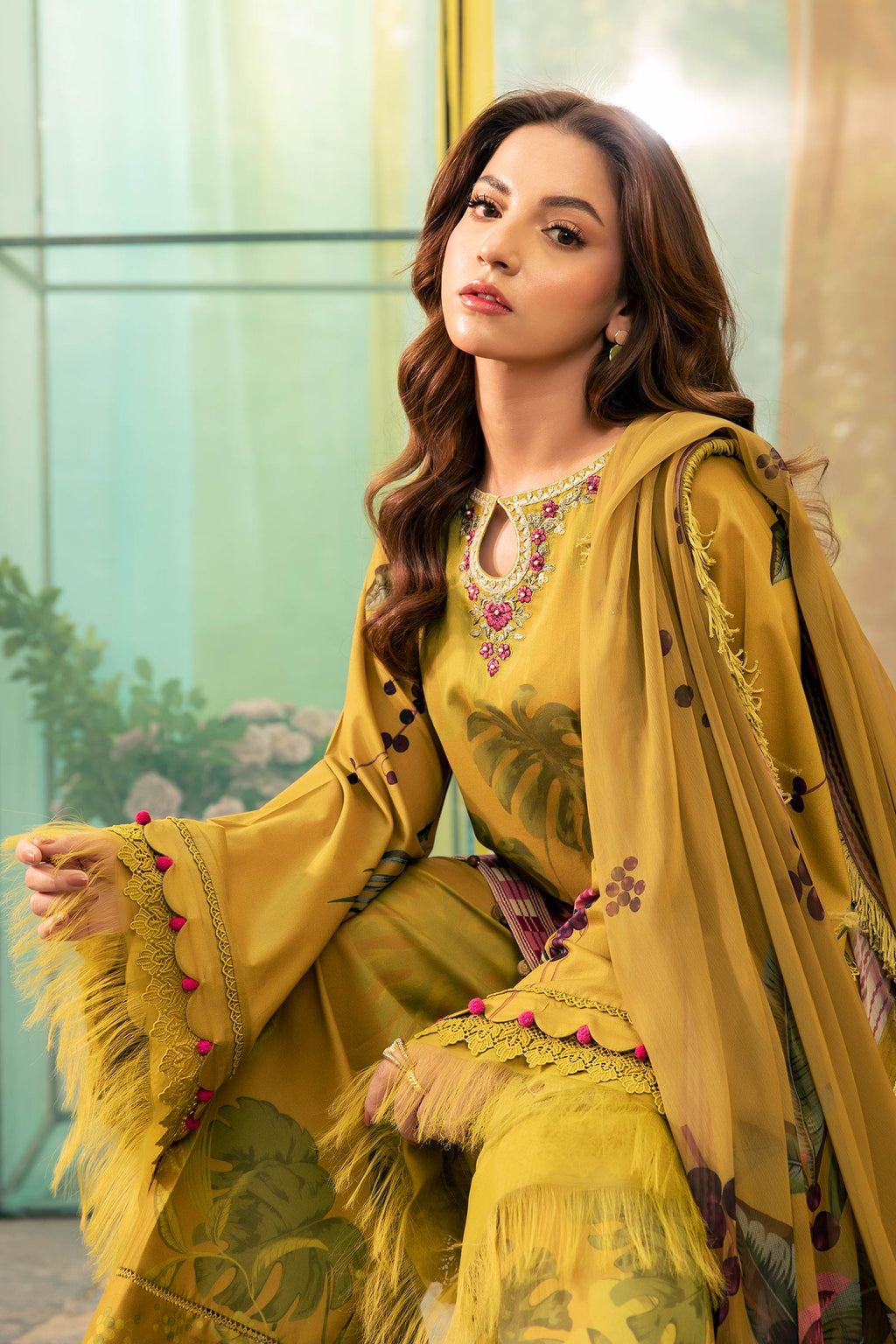 Maria B | M Basic Summer Lawn 25 | MB-CUS25-710A