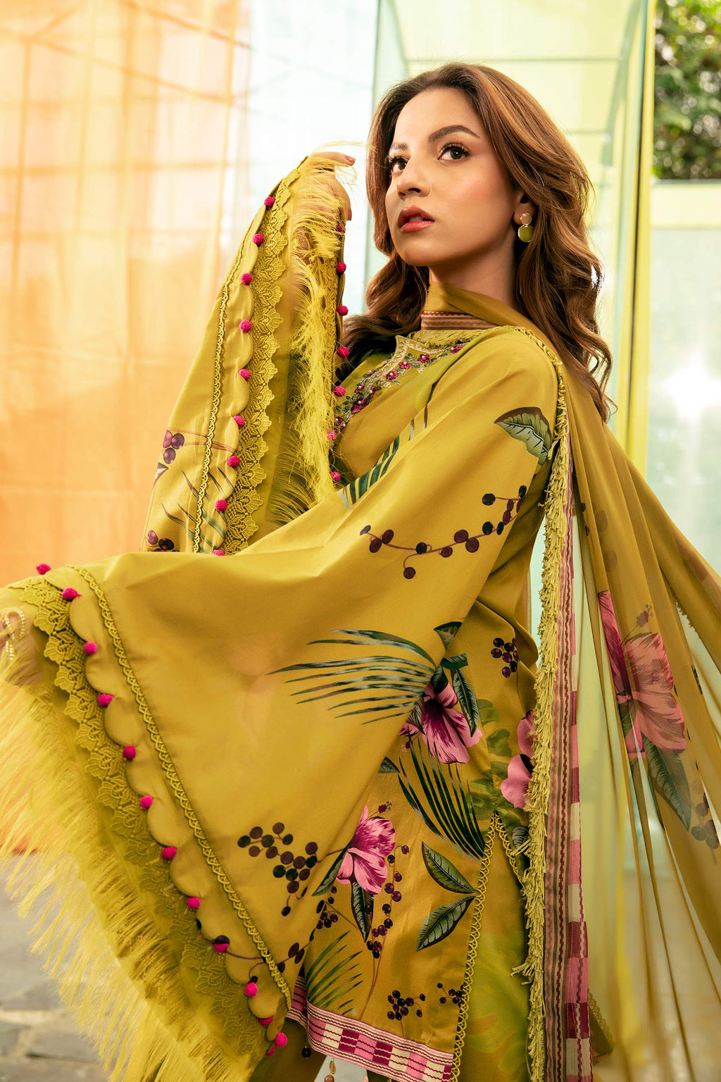 Maria B | M Basic Summer Lawn 25 | MB-CUS25-710A