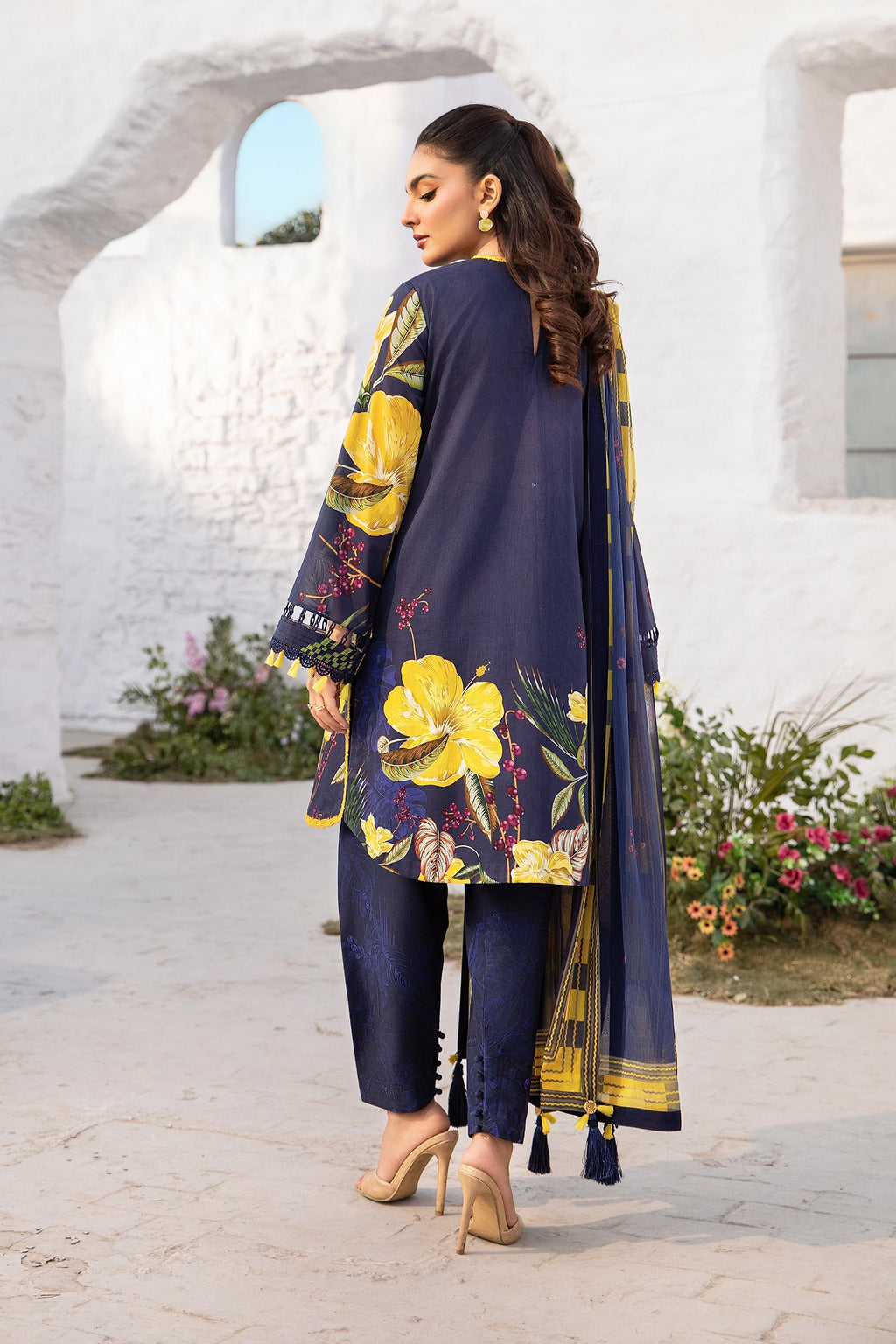 Maria B | M Basic Summer Lawn 25 | MB-CUS25-710B