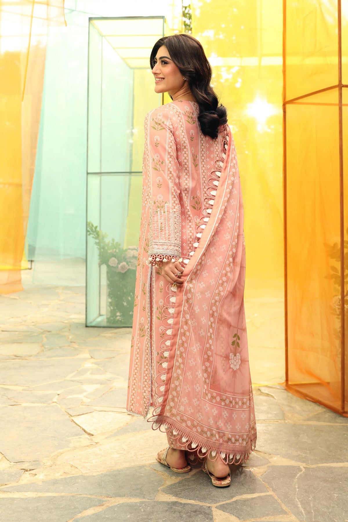Maria B | M Basic Summer Lawn 25 | MB-CUS25-711B