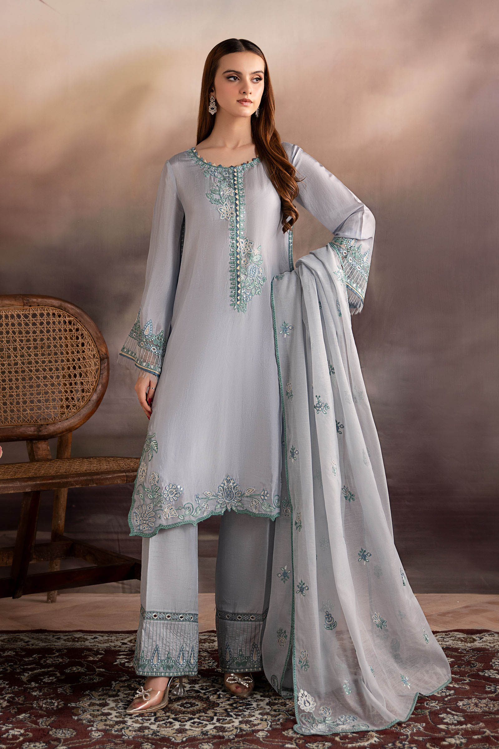 Maria B | Pre fall Dresses |  MBS-W25-07 L