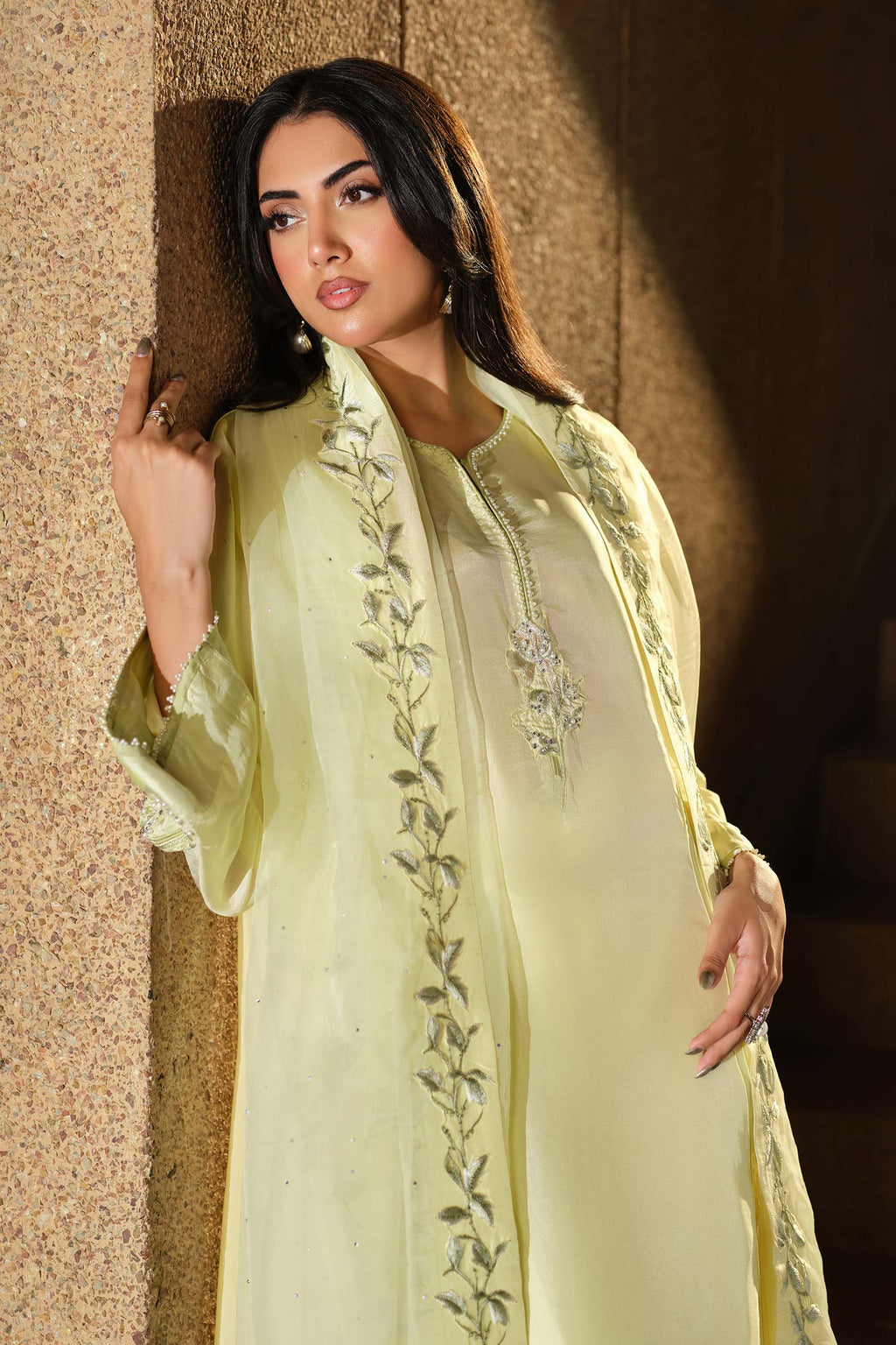 Maria B | Pre fall Dresses | MBS-W25-09 Y