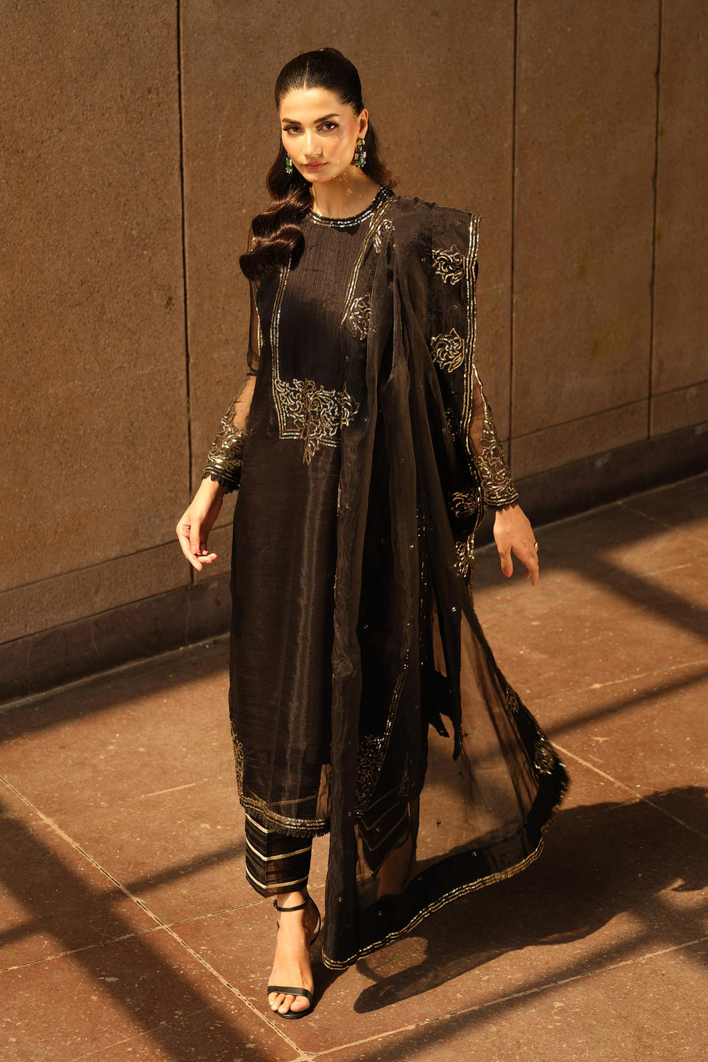Maria B | Pre fall Dresses | MBS-W25-10 BL