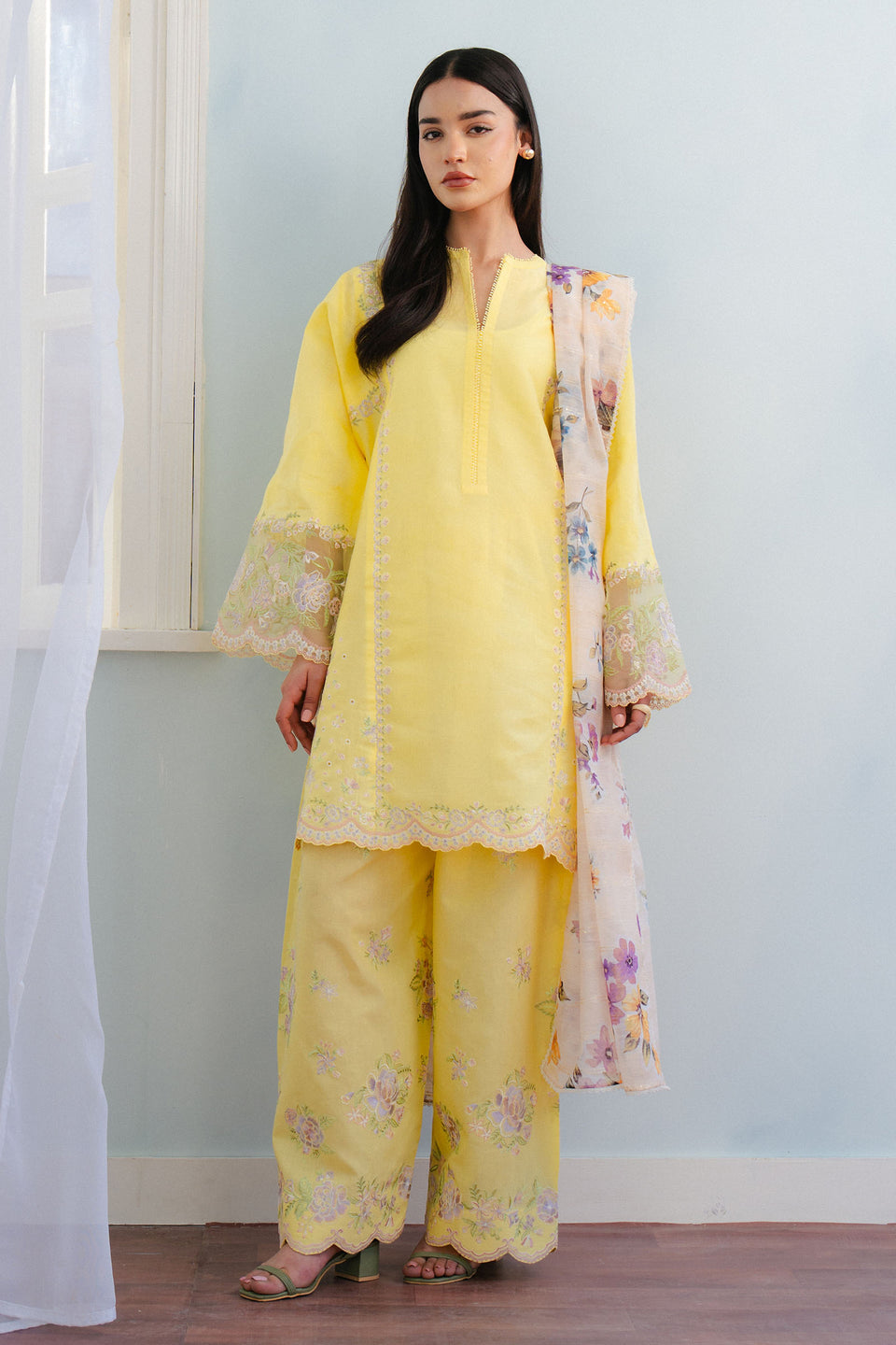 Zara Shahjahan | Coco Lawn 25 | MEADOW-8A - Riwayat-e-Khas
