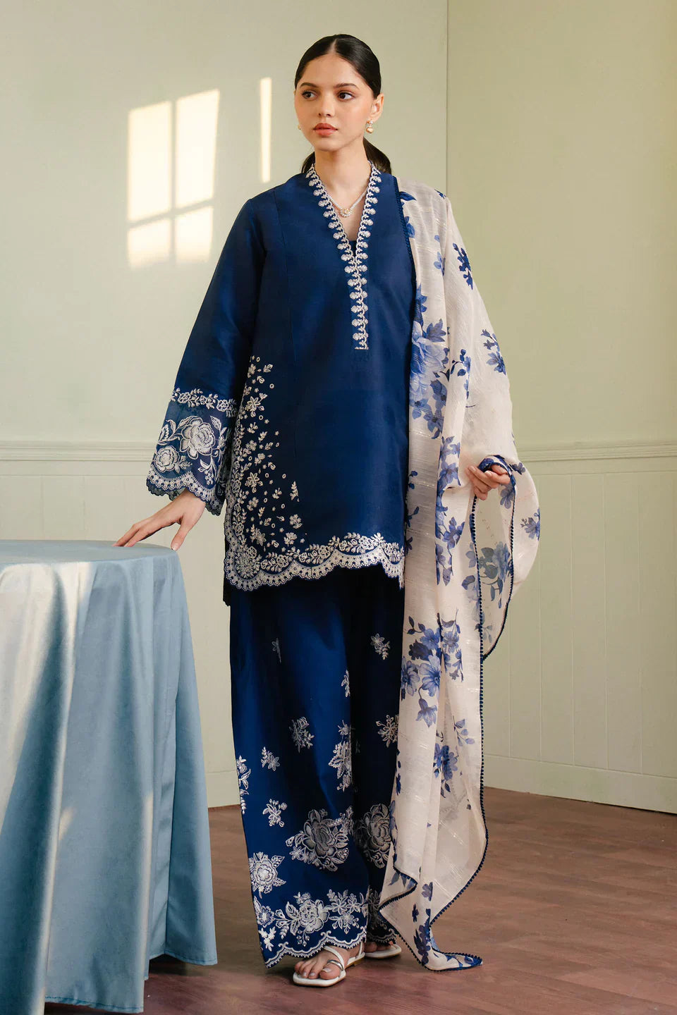 Zara Shahjahan | Coco Lawn 25 | MEADOW-8B - Riwayat-e-Khas