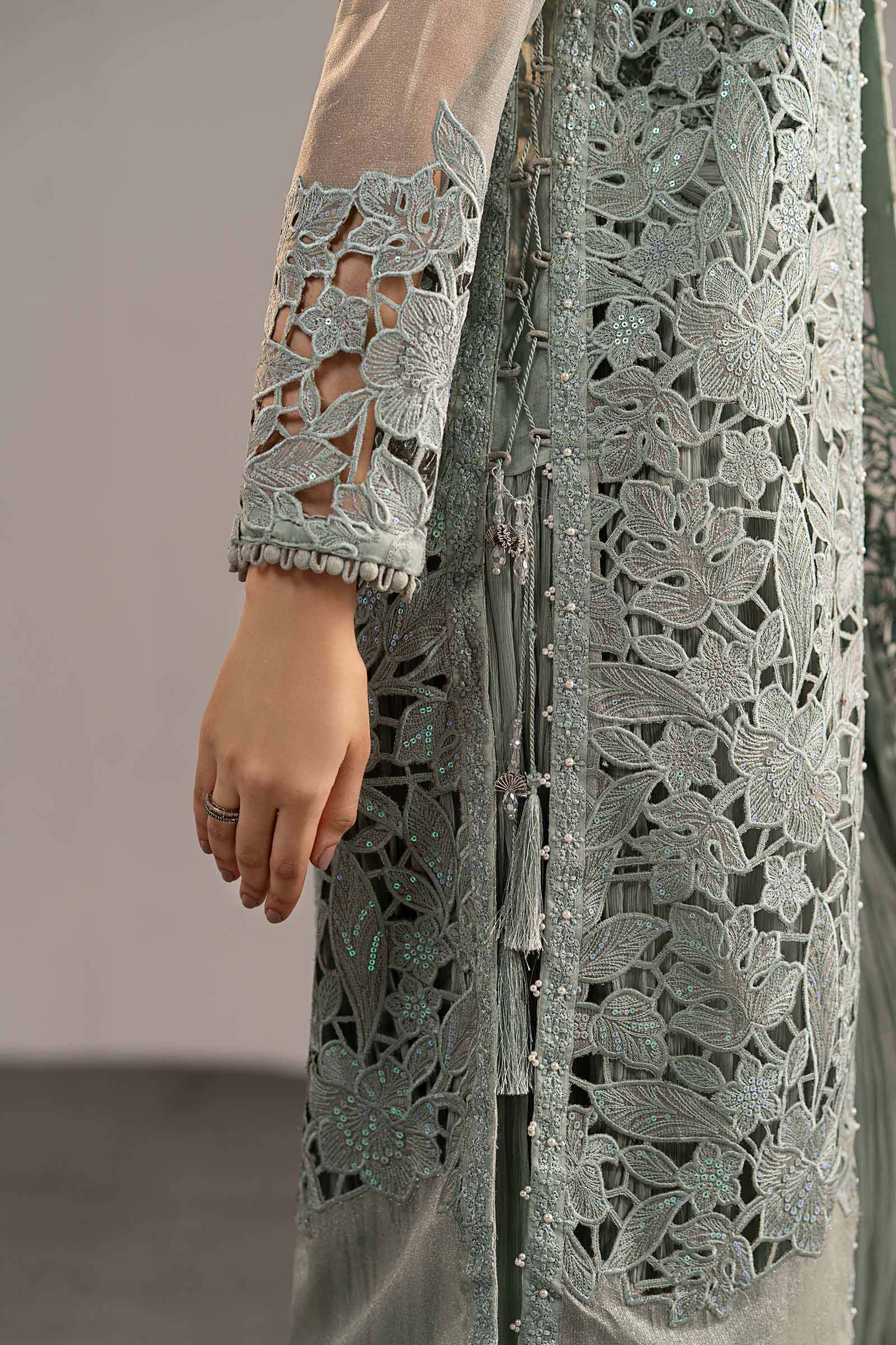 Maria B | Eid Collection 26 | 3 Piece Embroidered Zari Organza Suit