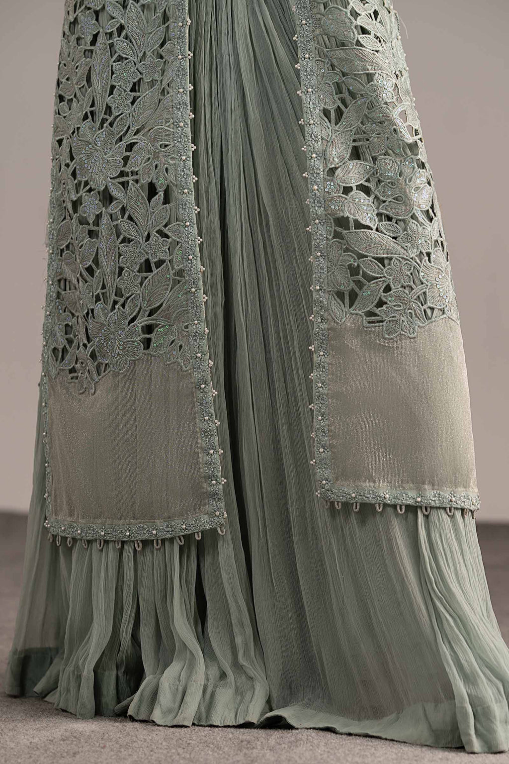 Maria B | Eid Collection 26 | 3 Piece Embroidered Zari Organza Suit