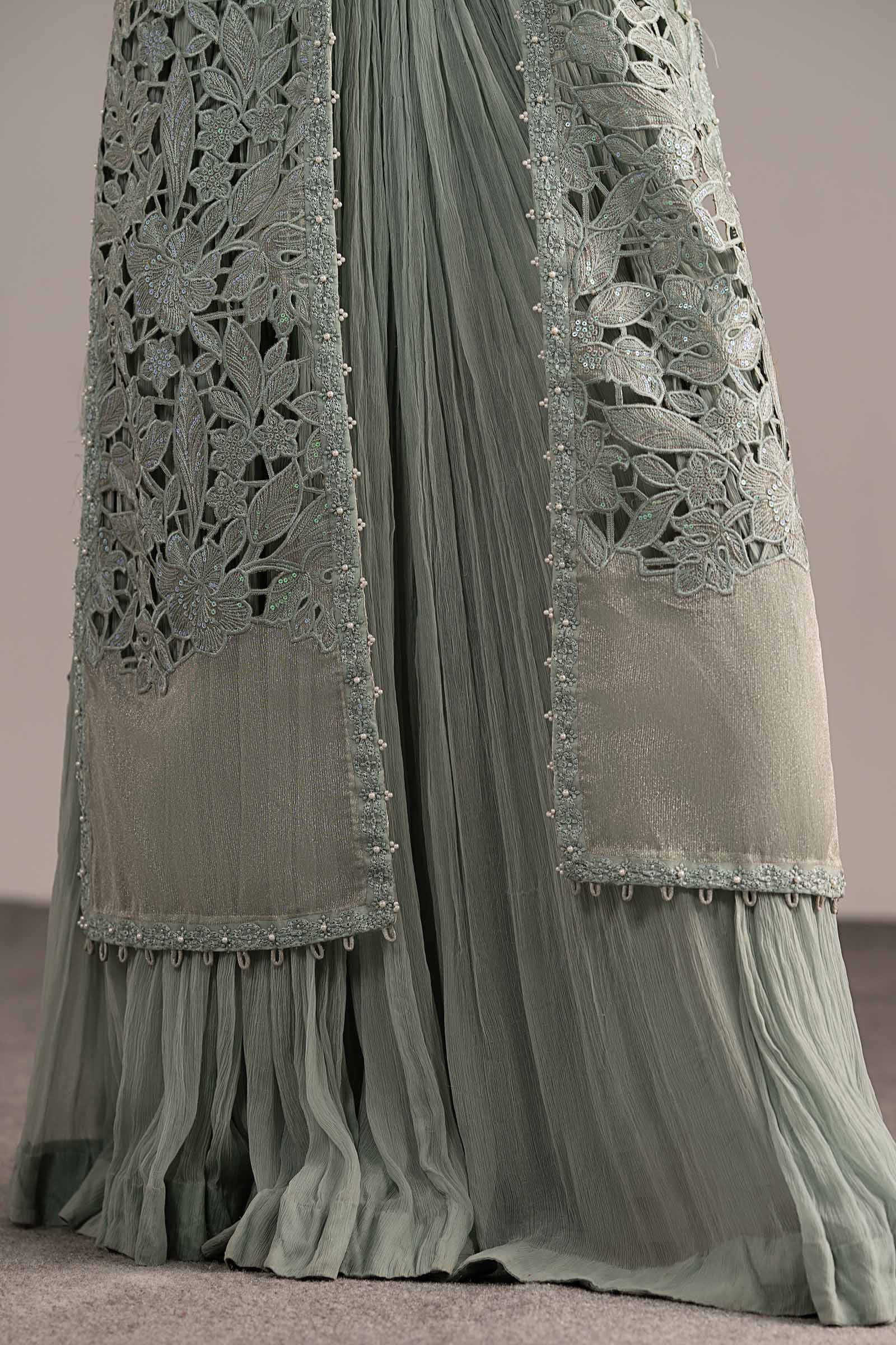 Maria B | Eid Collection 26 | 3 Piece Embroidered Zari Organza Suit