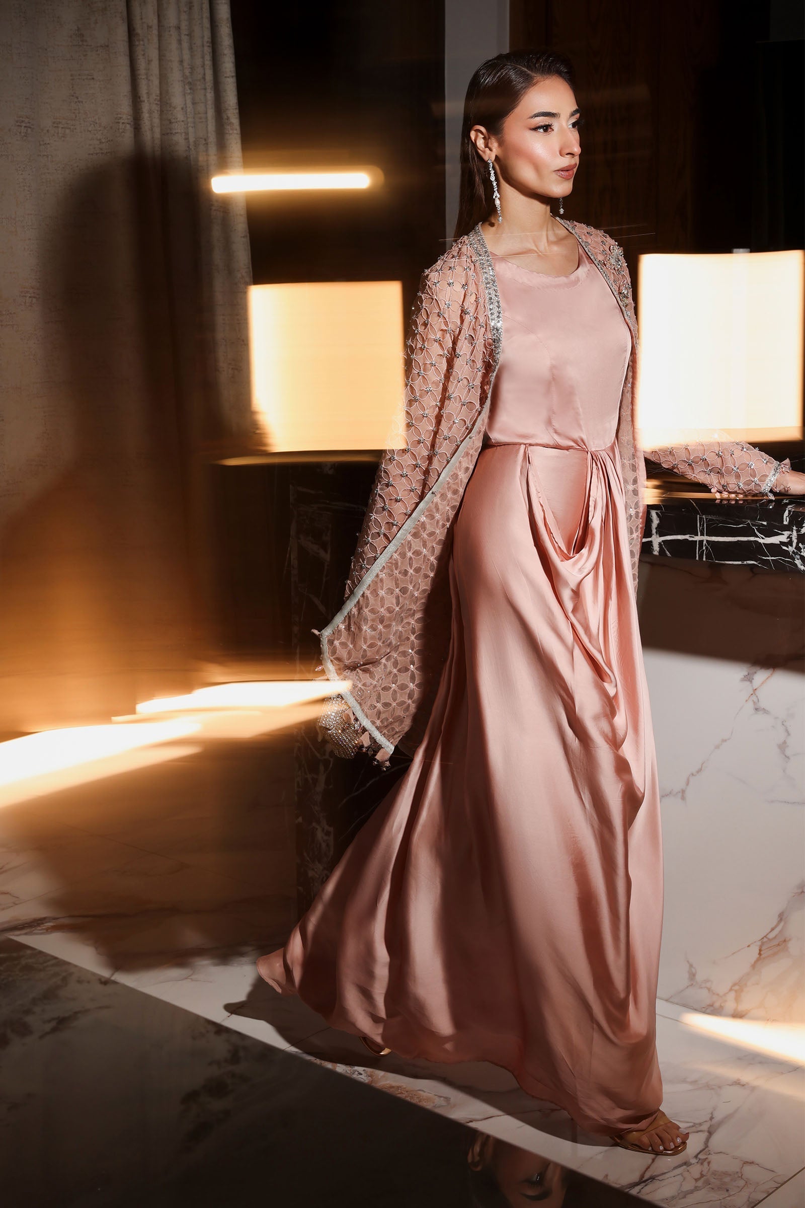 Maria B | Eid Collection 26 | 3 Piece Embroidered Chiffon Suit
