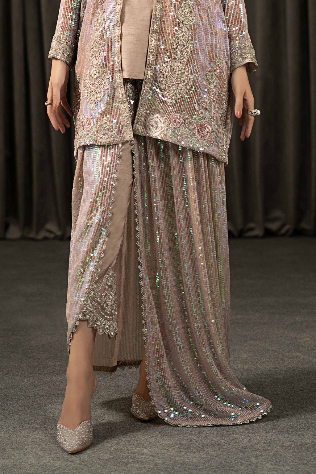 Maria B | Eid Collection 26 | 3 Piece Embroidered Bamberg Chiffon Suit