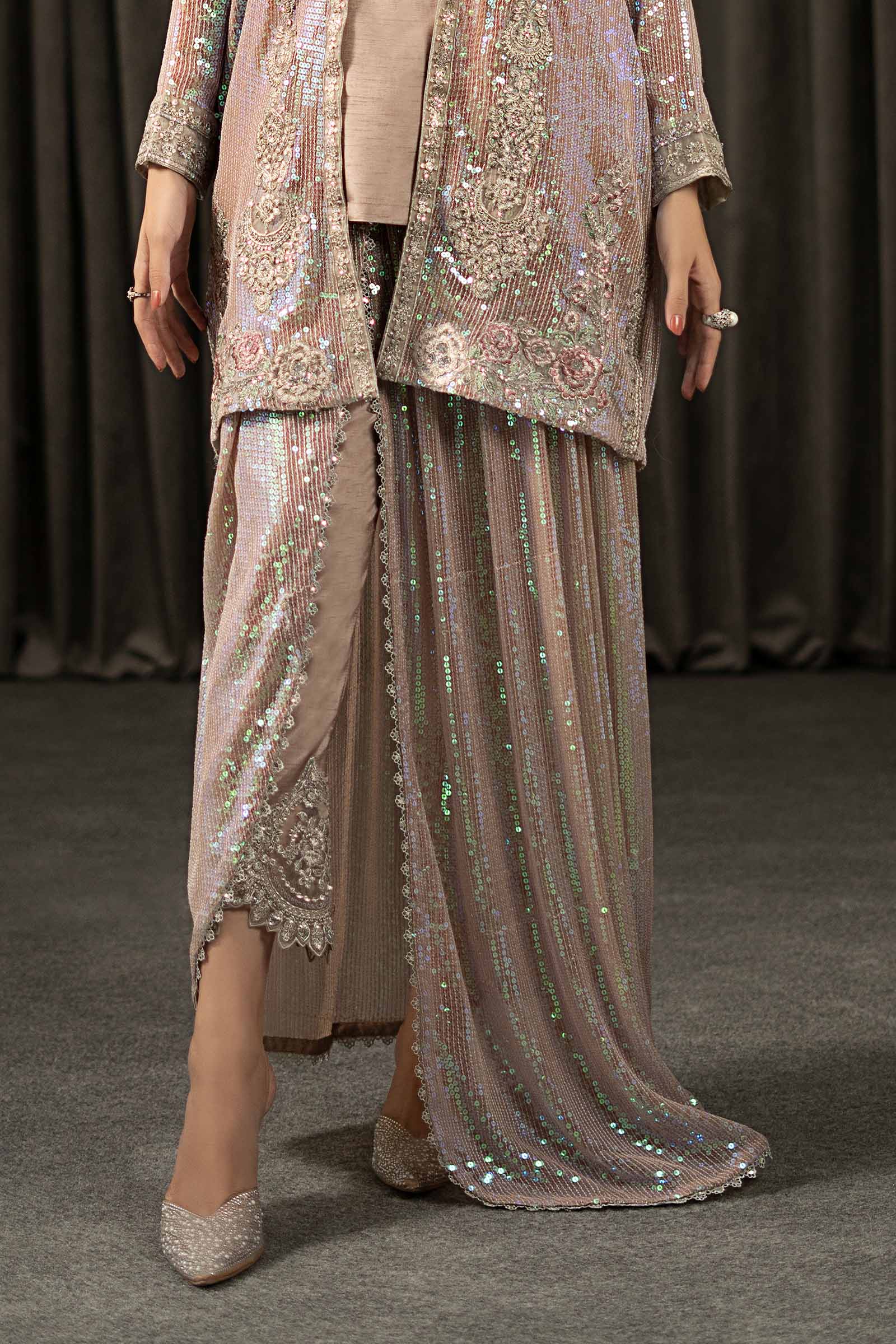 Maria B | Eid Collection 26 | 3 Piece Embroidered Bamberg Chiffon Suit