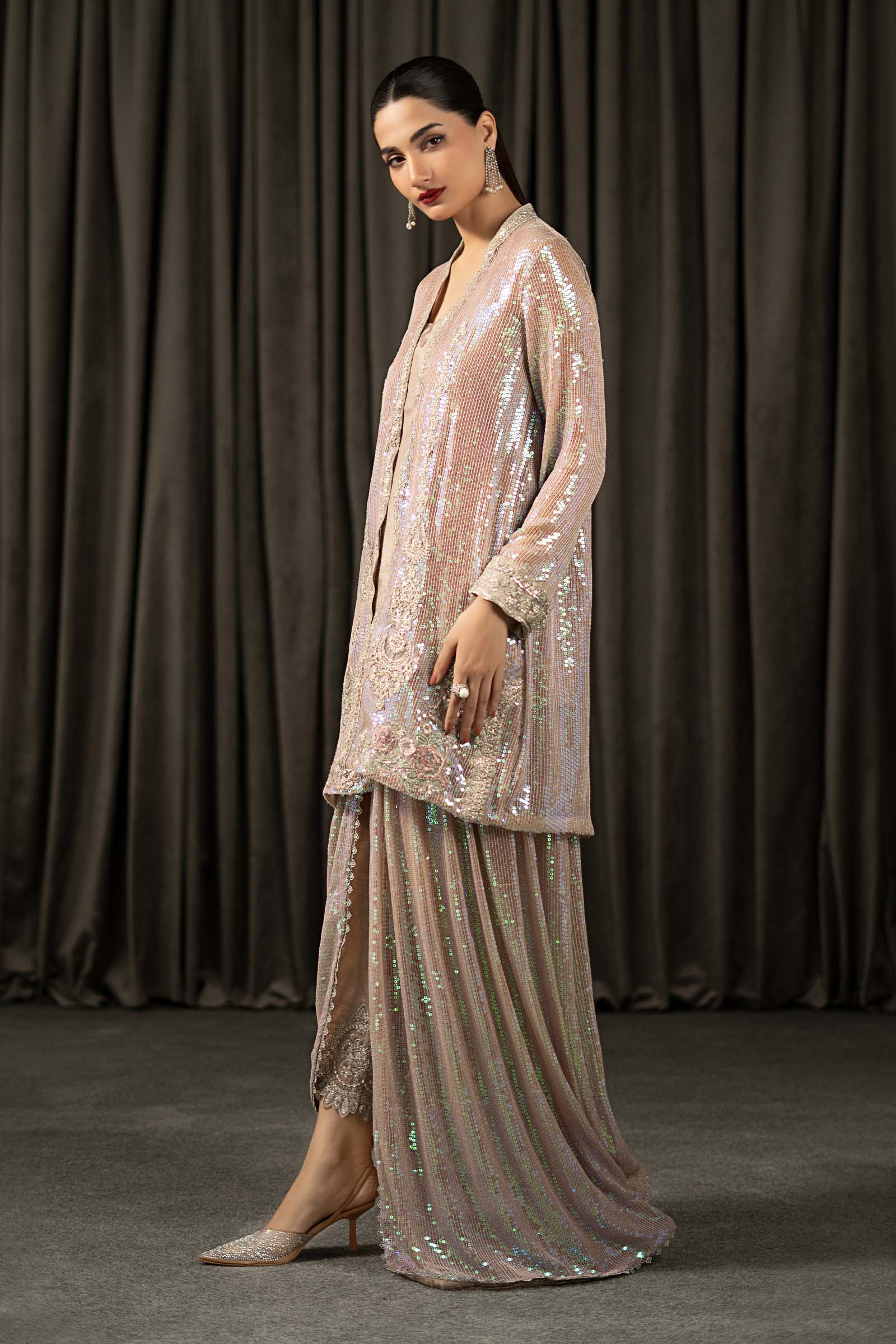 Maria B | Eid Collection 26 | 3 Piece Embroidered Bamberg Chiffon Suit