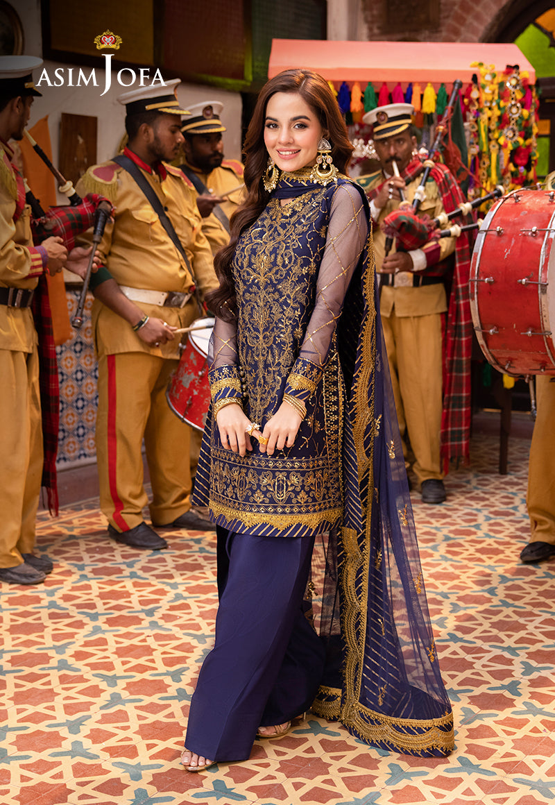 Asim Jofa | Pyaar Diyan Gallan Formals | AJEM-18 - House Of Anaya