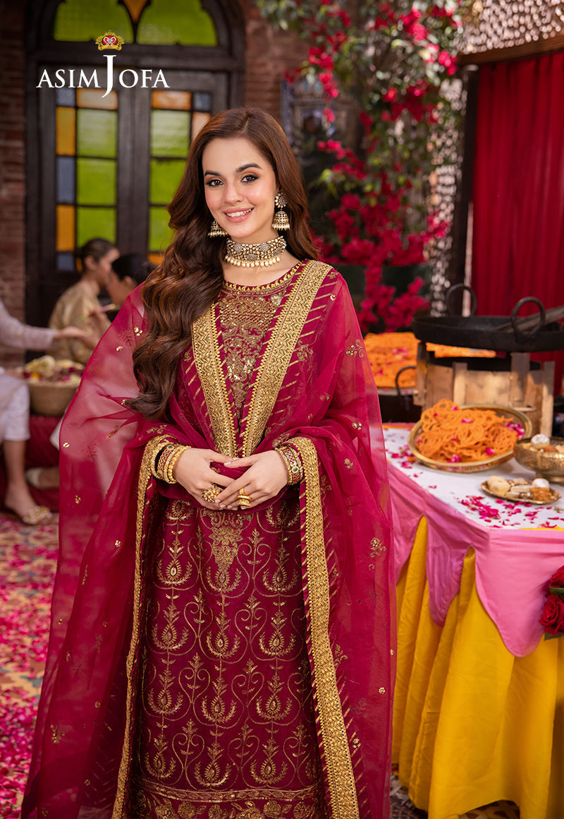 Asim Jofa | Pyaar Diyan Gallan Formals | AJEM-23 - House Of Anaya