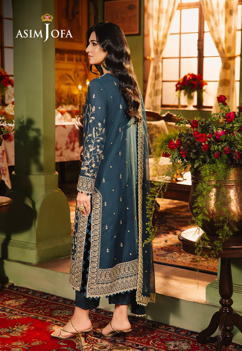Asim Jofa | Afsanay Luxury Pret | AJLP-07 - House Of Anaya