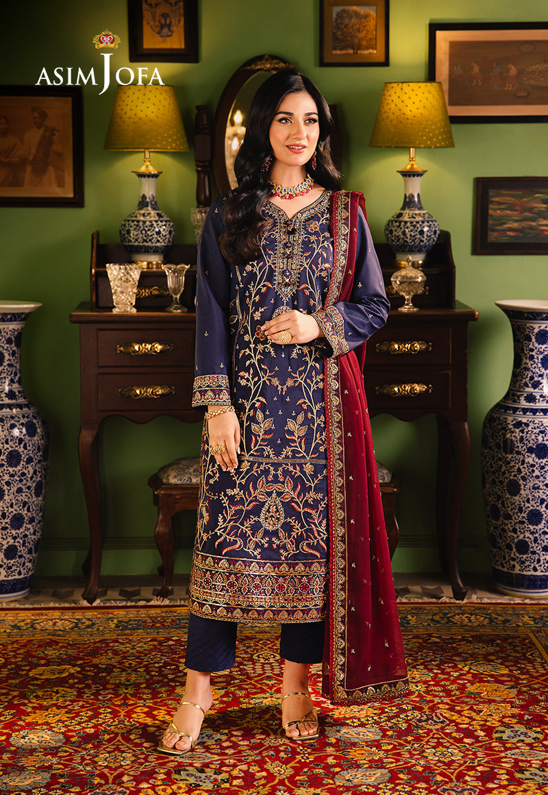 Asim Jofa | Afsanay Luxury Pret | AJLP-02 - House Of Anaya