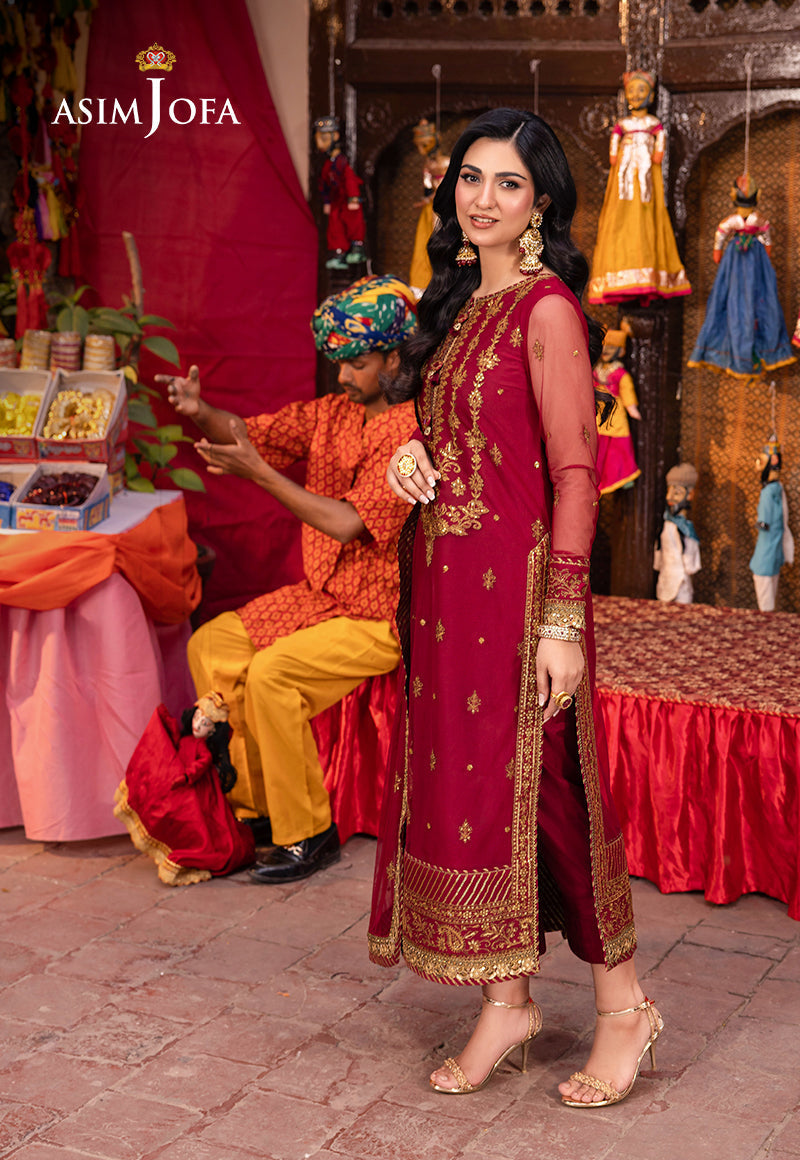 Asim Jofa | Pyaar Diyan Gallan Formals | AJEM-19 - House Of Anaya