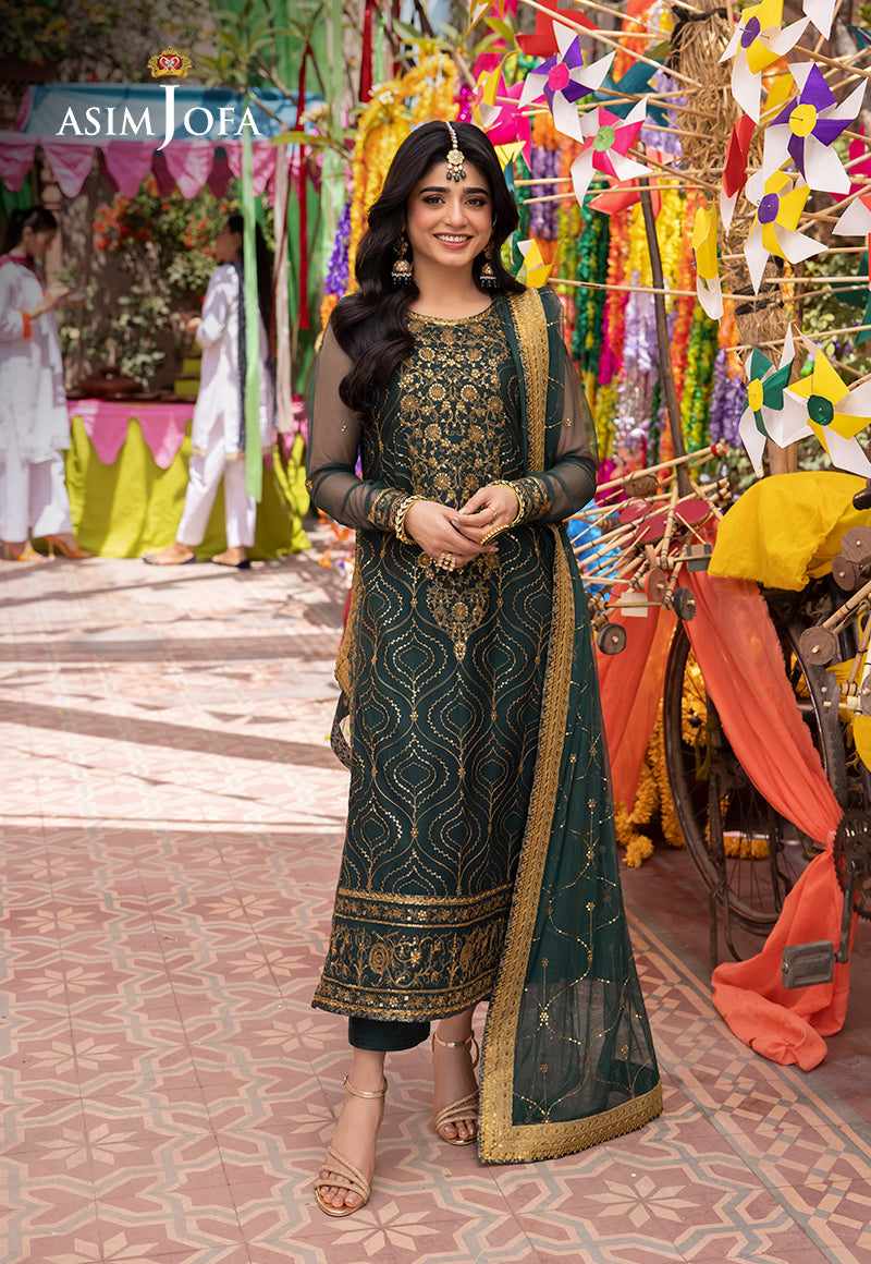 Asim Jofa | Pyaar Diyan Gallan Formals | AJEM-16 - House Of Anaya