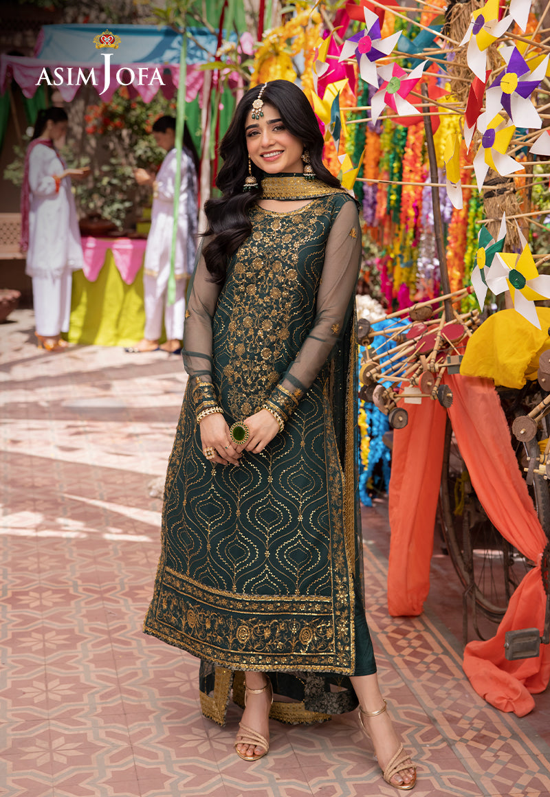 Asim Jofa | Pyaar Diyan Gallan Formals | AJEM-16 - House Of Anaya