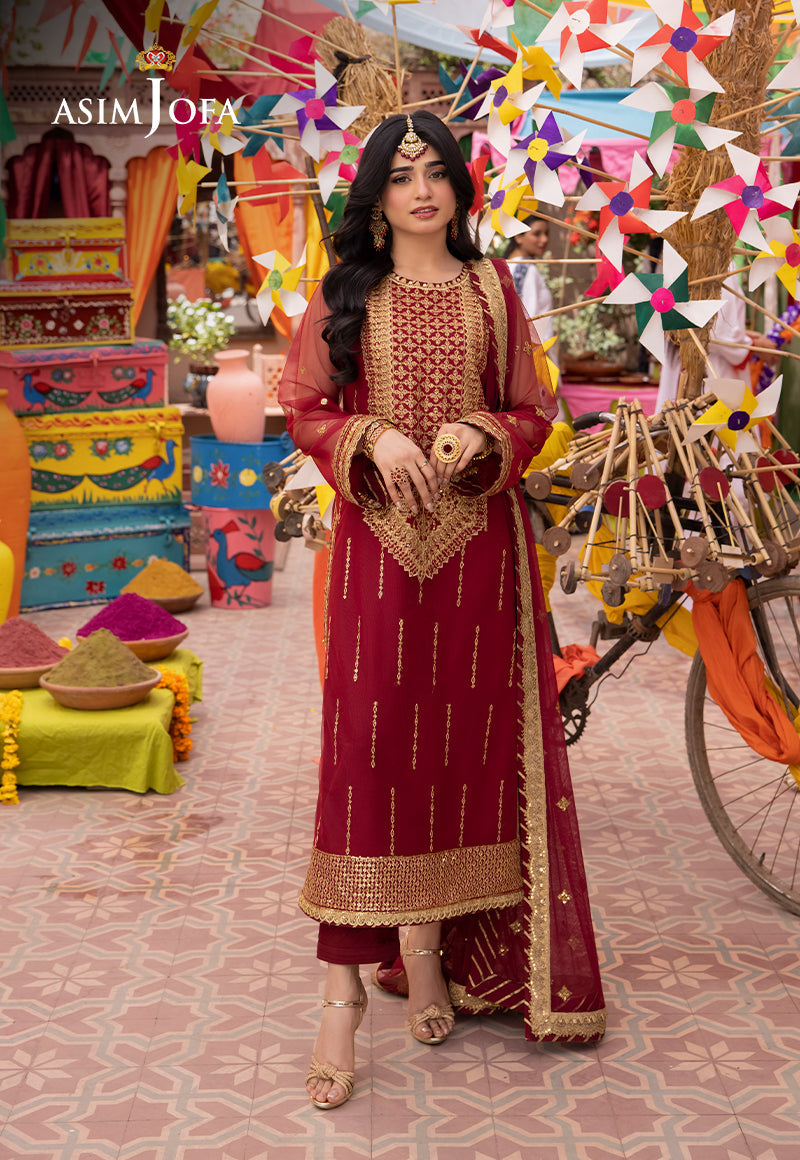 Asim Jofa | Pyaar Diyan Gallan Formals | AJEM-10 - House Of Anaya