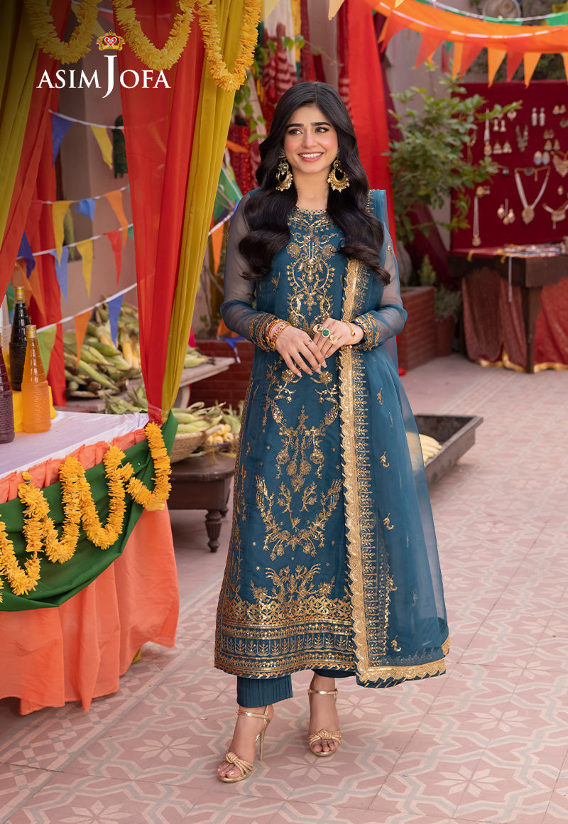 Asim Jofa | Pyaar Diyan Gallan Formals | AJEM-13 - House Of Anaya