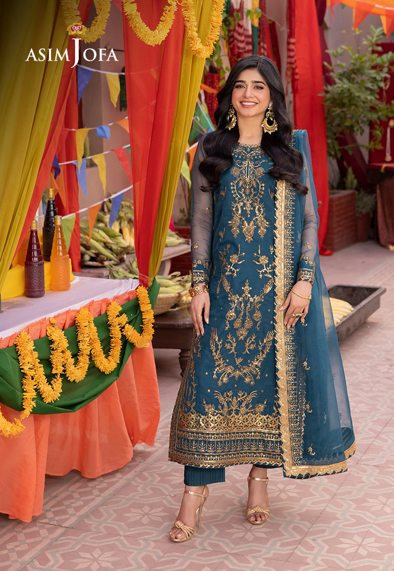 Asim Jofa | Pyaar Diyan Gallan Formals | AJEM-13 - House Of Anaya