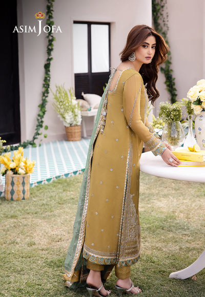 Asim Jofa | Dhanak Rang Collection | AJCF-16 - House Of Anaya