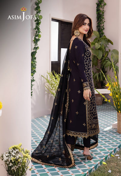 Asim Jofa | Dhanak Rang Collection | AJCF-04 - House Of Anaya