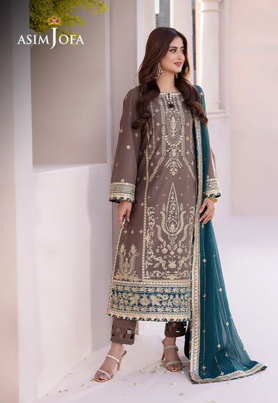 Asim Jofa | Dhanak Rang Collection | AJCF-30 - House Of Anaya