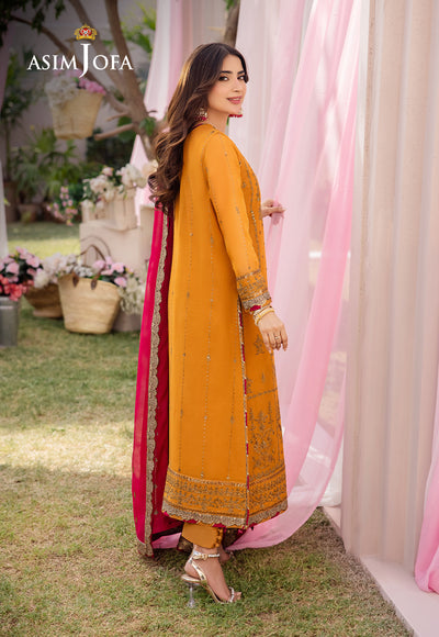 Asim Jofa | Dhanak Rang Collection | AJCF-25 - House Of Anaya