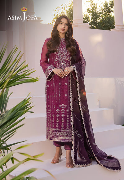 Asim Jofa | Dhanak Rang Collection | AJCF-19 - House Of Anaya