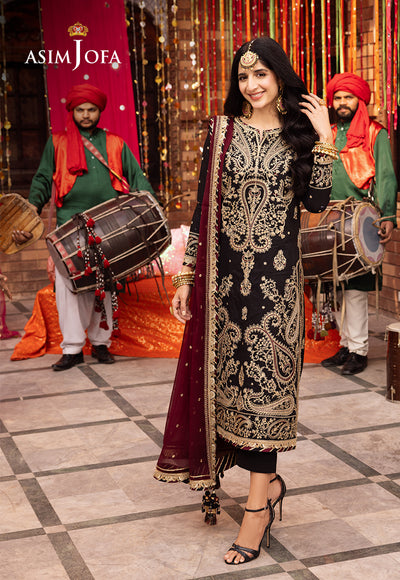 Asim Jofa | Chamak Damak Festive 24 | AJCD-03 - House Of Anaya