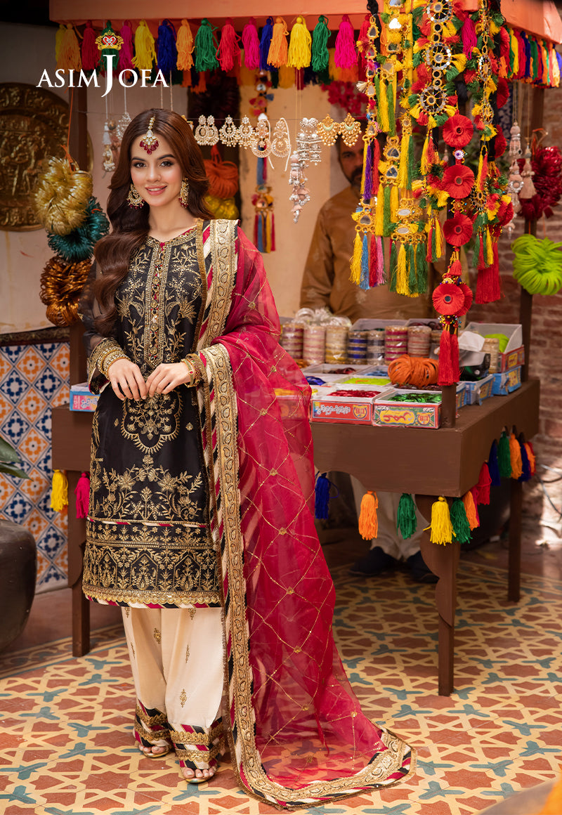 Asim Jofa | Pyaar Diyan Gallan Formals | AJEM-14 - House Of Anaya