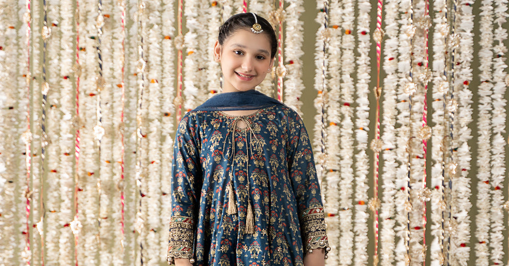 Maria B | 3 Piece Embroidered Lawn Suit | MKD-EF25-05 - Libasekhas