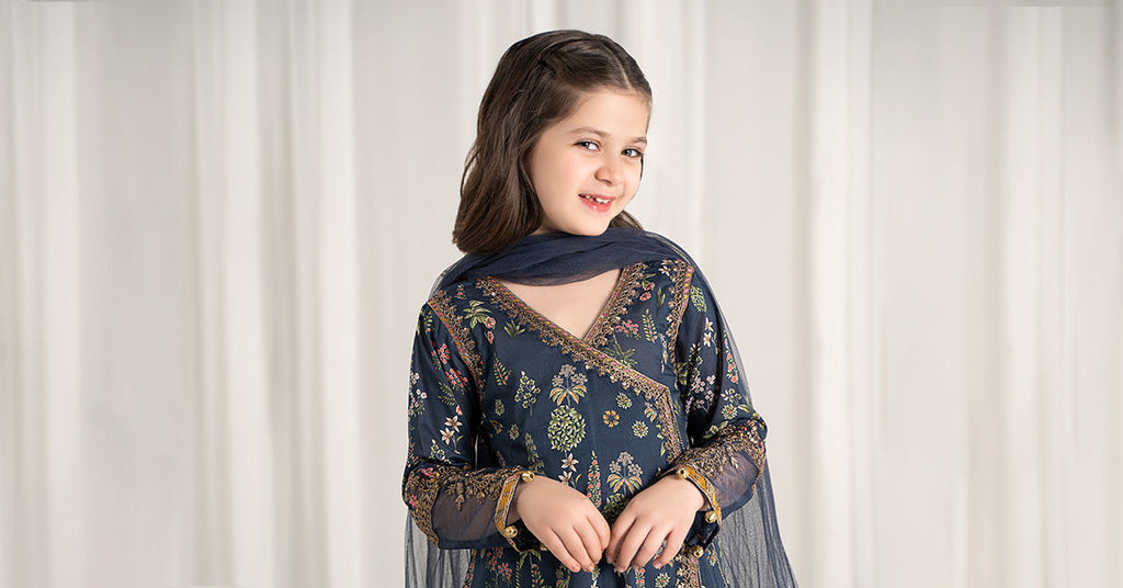 Maria B | 3 Piece Printed Lawn Suit | MKD-EF25-13 - Libasekhas