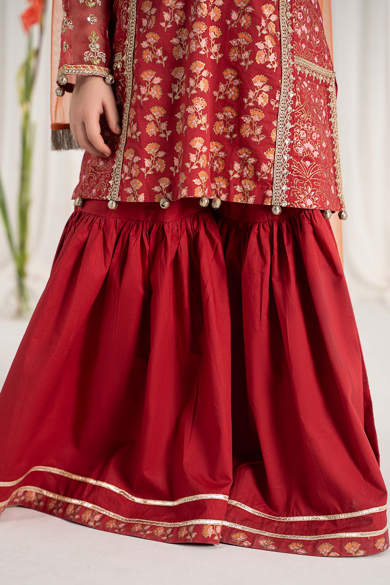 Maria B | 3 Piece Embroidered Lawn Suit | MKD-EF25-23 - Libasekhas